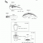 Vulcan 900 Custom (VN900-C9FA) Decals(c9fa)