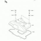 KLR650 (KL650-E9F) Крышка головки цилиндров