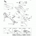 Vulcan 1700 Voyager ABS (VN1700-B9FA) Топливный бак