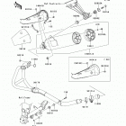 Ninja 250R (EX250-J9FA) Глушитель