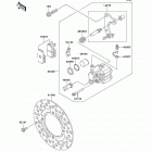 KX65  (KX65-A6F) Передний тормоз