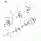 KLX110  (KLX110-A7F) Коленвал