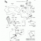 KLR650 (KL650-E9F) Топливный бак