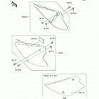 KX85  (KX85-A7F) Боковые обтекатели