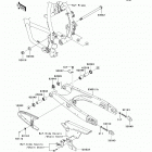 KLR650 (KL650-E9F) Маятник