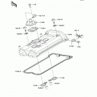ER-6n (ER650-C9F) Крышка головки цилиндров