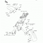 ER-6n (ER650-C9F) Переднее крыло(ья)