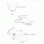 Ninja 650R (EX650-C9F) Decals(l.green)(c9f)(cn)