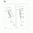 Ninja 650R (EX650-C9F) Клапана