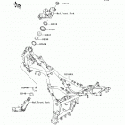 Ninja 250R (EX250-J9F) Рама