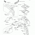 KLR650 (KL650-E9F) Крылья