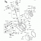 KX100  (KX100-D7F) Крышки двигателя