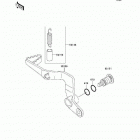 KX65  (KX65-A6F) Педаль тормоза