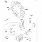 Vulcan 900 Custom (VN900-C8F) Передний тормоз