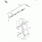 KX450F  (KX450-E9F) Тросы управления