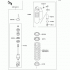 KX85  (KX85-A6F) Амортизатор