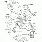 Versys (Canada Only) (KLE650-A9F) Боковые обтекатели