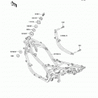 Ninja 500R (EX500-D9F) Рама