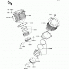 Vulcan 2000 Classic LT (VN2000-J9F) Цилиндр и поршни