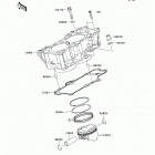 Versys (Canada Only) (KLE650-A9F) Цилиндр и поршни