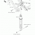 KLX140  (KLX140-A9F) Амортизатор