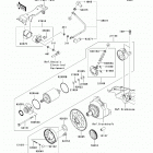 Ninja 250R (EX250-J9FA) Стартер