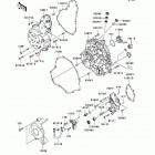 Versys (Canada Only) (KLE650-A9F) Крышки двигателя