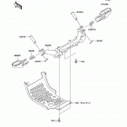 KLX110  (KLX110-A7F) Подножки
