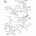 Vulcan 1700 Voyager ABS (VN1700-B9FA) Крепление боковых кофров