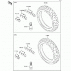 Ninja 500R (EX500-D9F) Покрышки