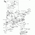 ER-6n (ER650-C9F) Рама ,крепежные детали