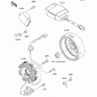 KLX110  (KLX110-A7F) Генератор