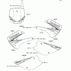 KX85  (KX85-A9F) Decals(green)(a9f)