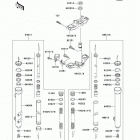 KX65  (KX65-A7F) Передняя вилка (a7f-a9fa)