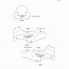 Versys (European) (KLE650-A9F) Decals(green)(a8f)(orange)(gray)(a9f)