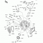 KLX110  (KLX110-A7F) Головка цилиндра