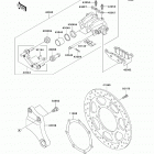 Vulcan 2000 Classic LT (VN2000-J9F) Задний тормоз