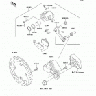 Versys (Canada Only) (KLE650-A9F) Задний тормоз