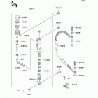 KX65  (KX65-A6F) Задний торм цилиндр