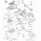 Ninja 500R (EX500-D9F) Электрика