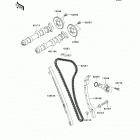 Ninja 650R (EX650-C9F) Распред вал