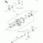 KLX140  (KLX140-A9F) Переднее колесо