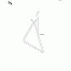 KX65  (KX65-A6F) Подножка