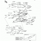 Concours 14 (ZG1400-B9F) Боковые обтекатели