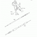 KX65  (KX65-A6F) Тросы управления