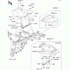 Ninja 250R (EX250-J9FA) Сидение