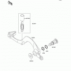 KX450F (KX450-D7F) Педаль тормоза