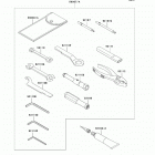 Ninja 250R (EX250-J9FA) Owner's tools
