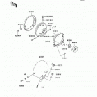 Vulcan 500 LTD (EN500-C8F) Фара