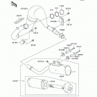 KX65  (KX65-A6F) Глушитель